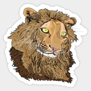 Lion Sticker